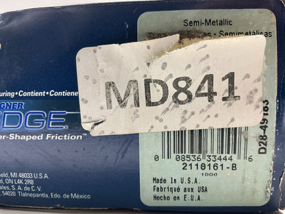 MISSING HARDWARE - Wagner MD841 Front Disc Brake Pads