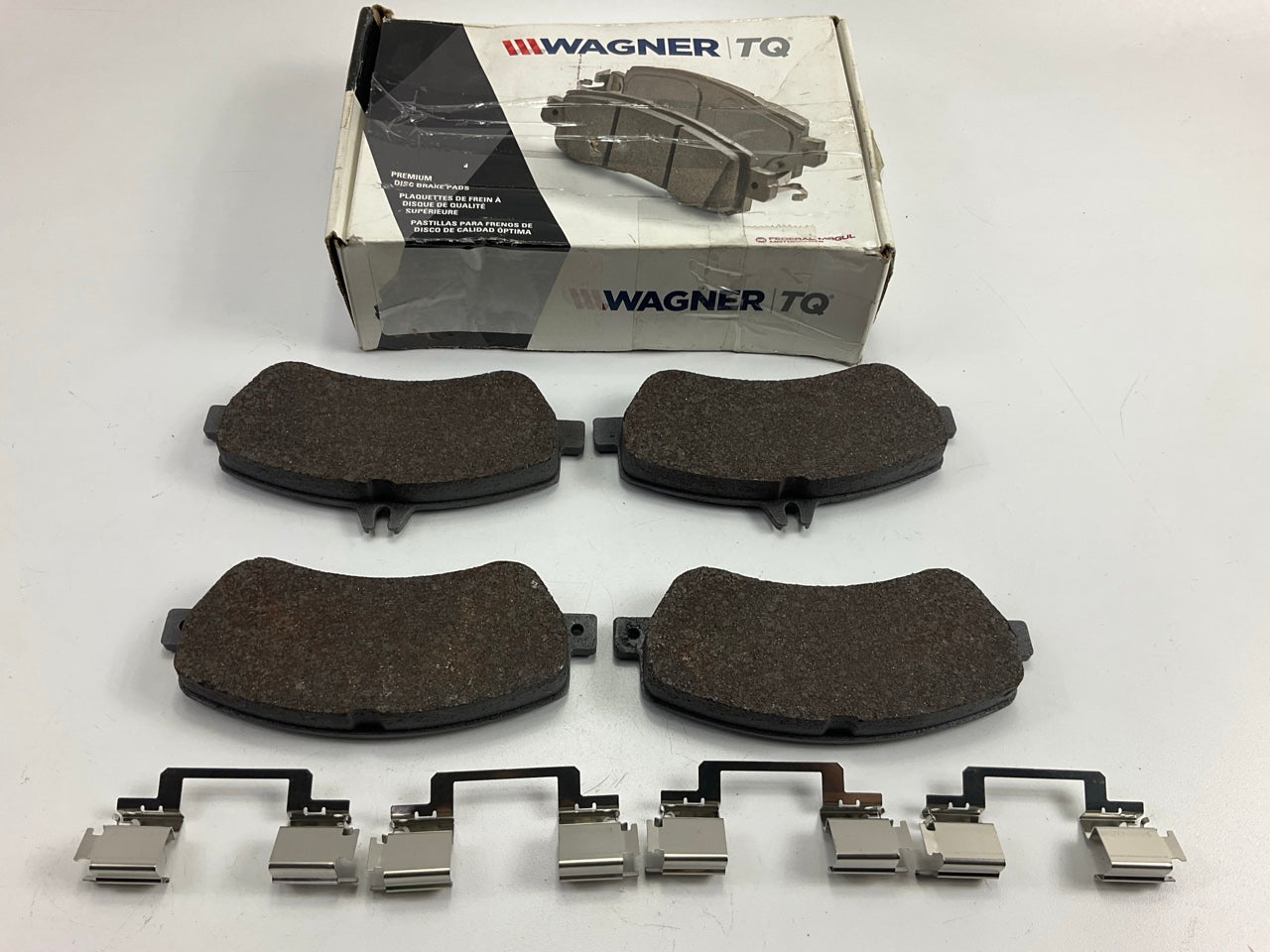 MISSING BOLTS - Wagner MX1406 Front Disc Brake Pads
