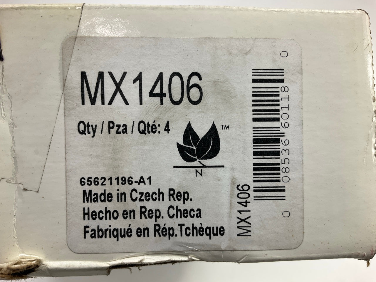 MISSING BOLTS - Wagner MX1406 Front Disc Brake Pads