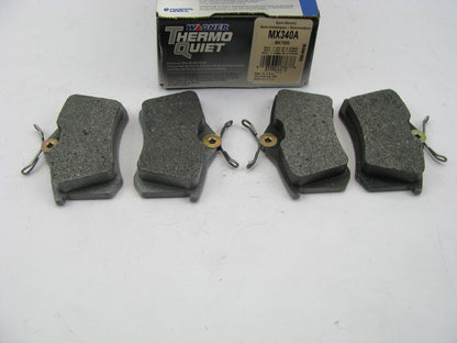 Wagner MX340A Rear Disc Brake Pad Set - Semi-Metallic