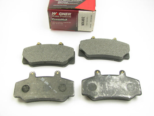 Wagner MX492 Front Disc Brake Pad Set - Semi-Metallic