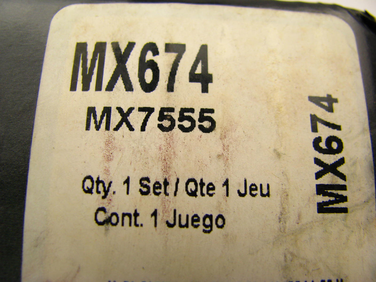 Wagner MX674 Front Disc Brake Pad Set - Semi-Metallic