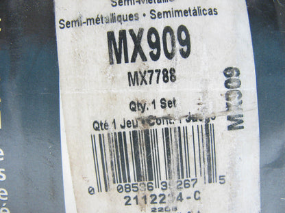Wagner MX909 Thermo-Quiet Semi-Metallic Disc Brake Pad Set - Rear