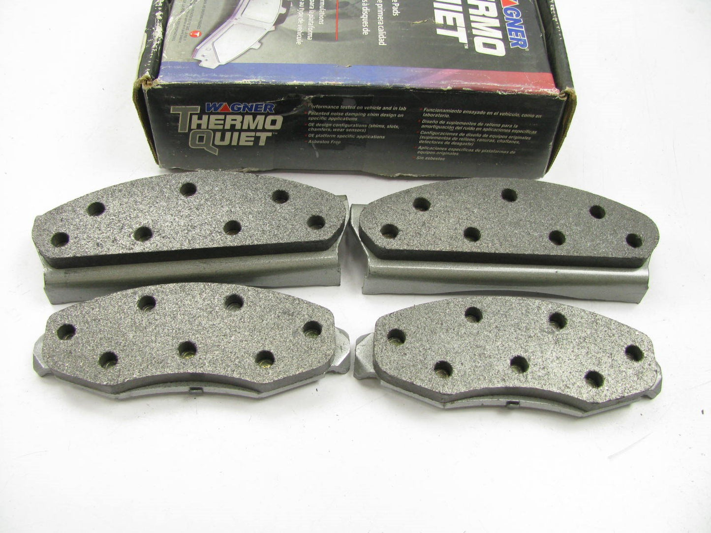 Wagner MX91 Front Disc Brake Pad Set Replaces: SGD91M PGD91M 17D91M 17D91