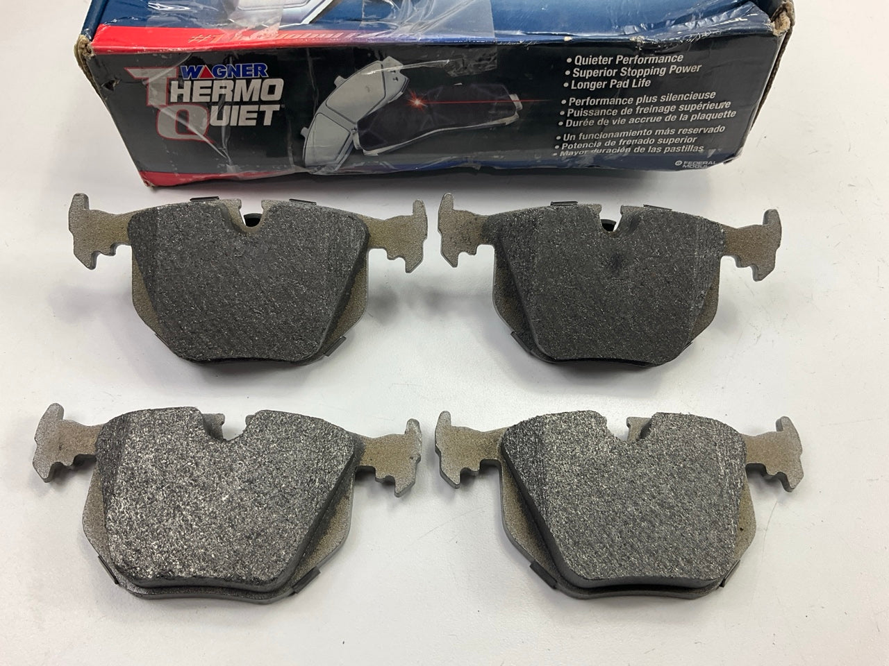 Wagner MX946A Front Semi-Metallic Disc Brake Pads