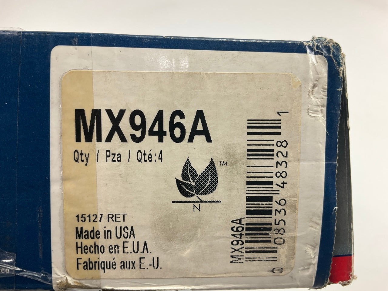 Wagner MX946A Front Semi-Metallic Disc Brake Pads