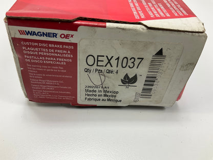 MISSING HARDWARE - Wagner OEX1037 Rear Ceramic Disc Brake Pads