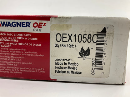 Wagner OEX1058C Front Ceramic Disc Brake Pads