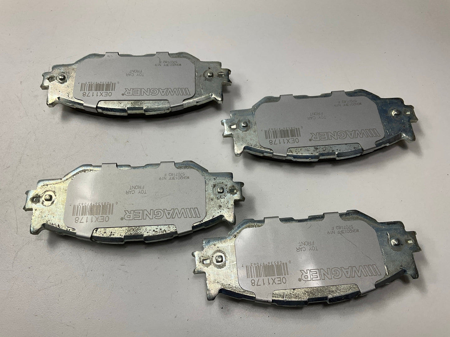 Wagner OEX1178 Front Disc Brake Pads For 2006-2015 Lexus IS250