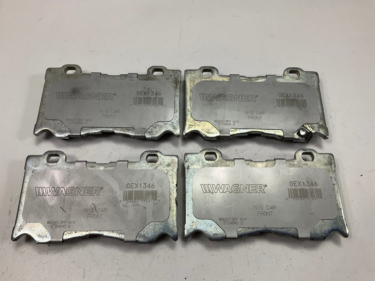 Wagner OEX1346 Front Ceramic Disc Brake Pads
