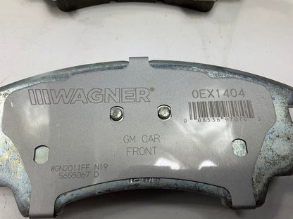 MISSING HARDWARE - Wagner OEX1404 Front Ceramic Disc Brake Pads