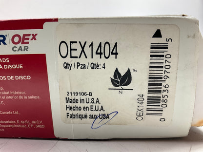 MISSING HARDWARE - Wagner OEX1404 Front Ceramic Disc Brake Pads