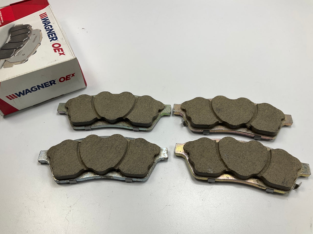 NO HARDWARE - Wagner OEX1422 Front Disc Brake Pads