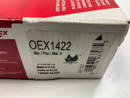 NO HARDWARE - Wagner OEX1422 Front Disc Brake Pads
