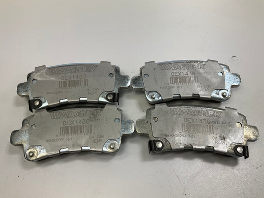 NO HARDWARE - Wagner OEX1430 Rear Ceramic Disc Brake Pads