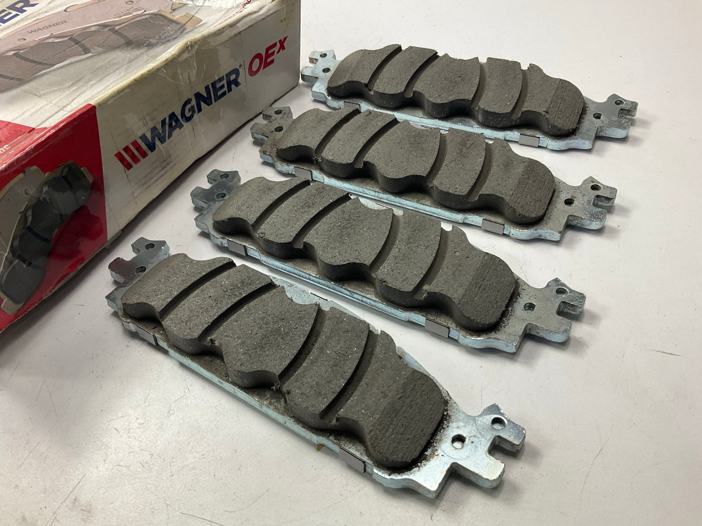 NO HARDWARE - Wagner OEX1508 Front Ceramic Disc Brake Pads