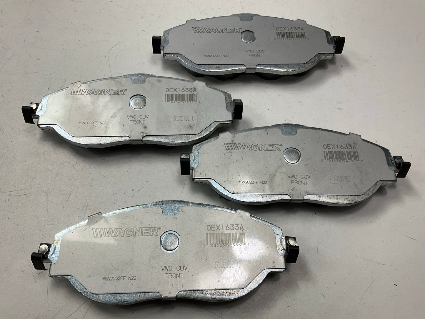 Wagner OEX1633A Front Disc Brake Pads