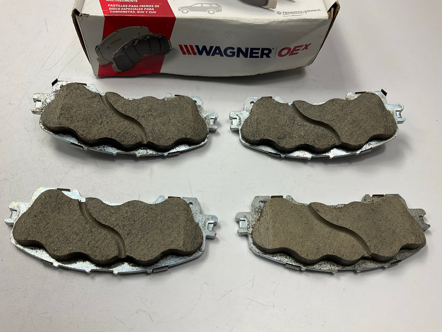 NO HARDWARE - Wagner OEX1736 Front Brake Pads