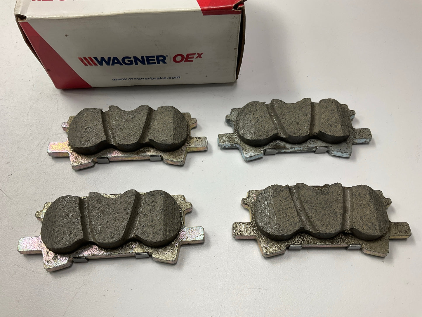 NO HARDWARE - Wagner OEX996 Rear Ceramic Disc Brake Pads
