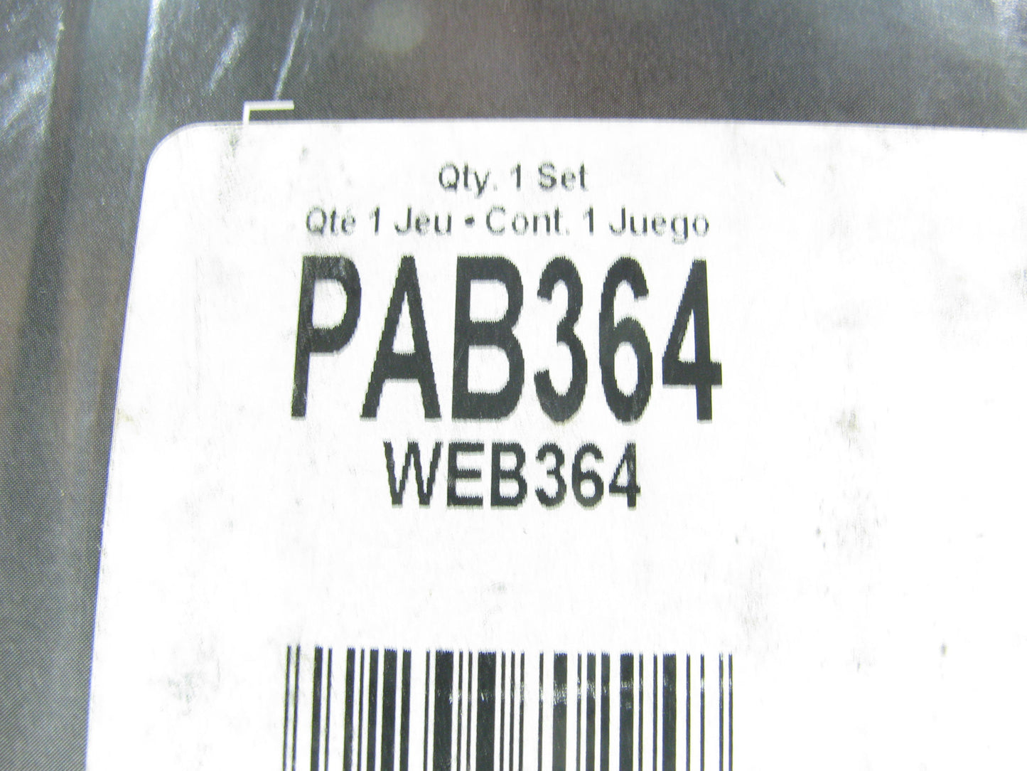 Wagner PAB364 Rear Drum Brake Shoes