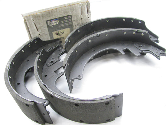 Wagner PAB418R Rear Drum Brake Shoes - 13'' X 3.5''