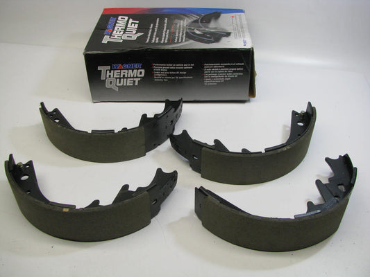 Wagner PAB446 ThermoQuiet Drum Brake Shoes (Rear Brake Shoes)