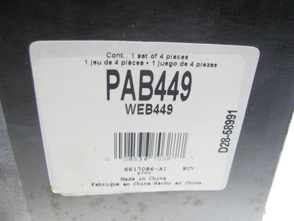 Wagner PAB449 Brake Shoes - Rear