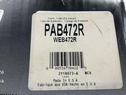 Wagner PAB472R ThermoQuiet Rear Brake Shoes