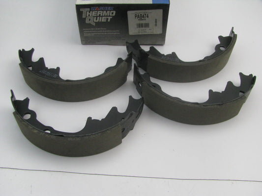 Wagner PAB474 ThermoQuiet Drum Brake Shoes - Rear