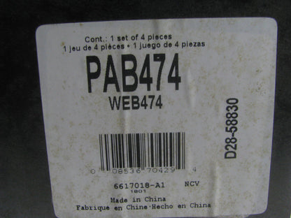 Wagner PAB474 Rear ThermoQuiet Drum Brake Shoes 1983-94 Ford Ranger, 1994 B3000