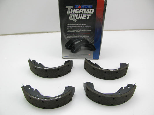 Wagner PAB593R Rear Drum Brake Shoes