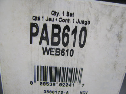 Wagner PAB610 Rear Drum Brake Shoes - 8'' X 1-3/8'' Brakes