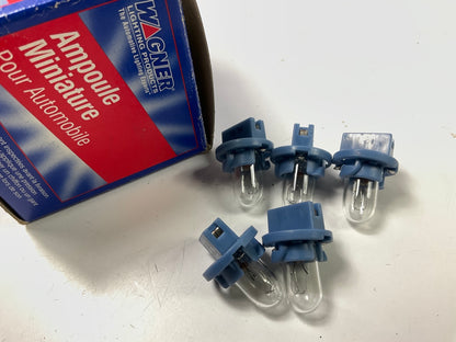 (5) Wagner PC168 Instrument Dash Panel Courtesy Lamp Mini Light Bulb 168
