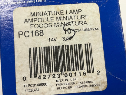 (5) Wagner PC168 Instrument Dash Panel Courtesy Lamp Mini Light Bulb 168