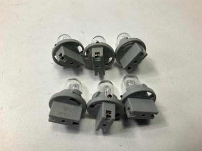 (6) Wagner PC194 Miniature Light Bulb - Printed Circuit T-3 1/4