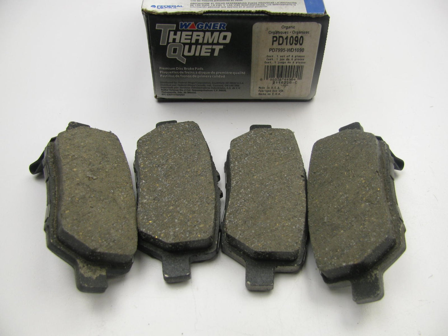 Wagner PD1090 ThermoQuiet REAR Disc Brake Pads For 2005-2012 Acura RL