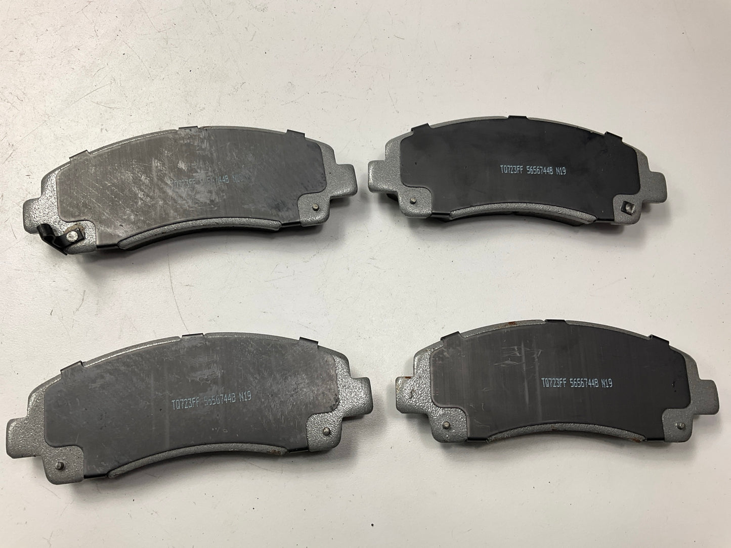 MISSING HARDWARE - PD1102 Front Disc Brake Pads