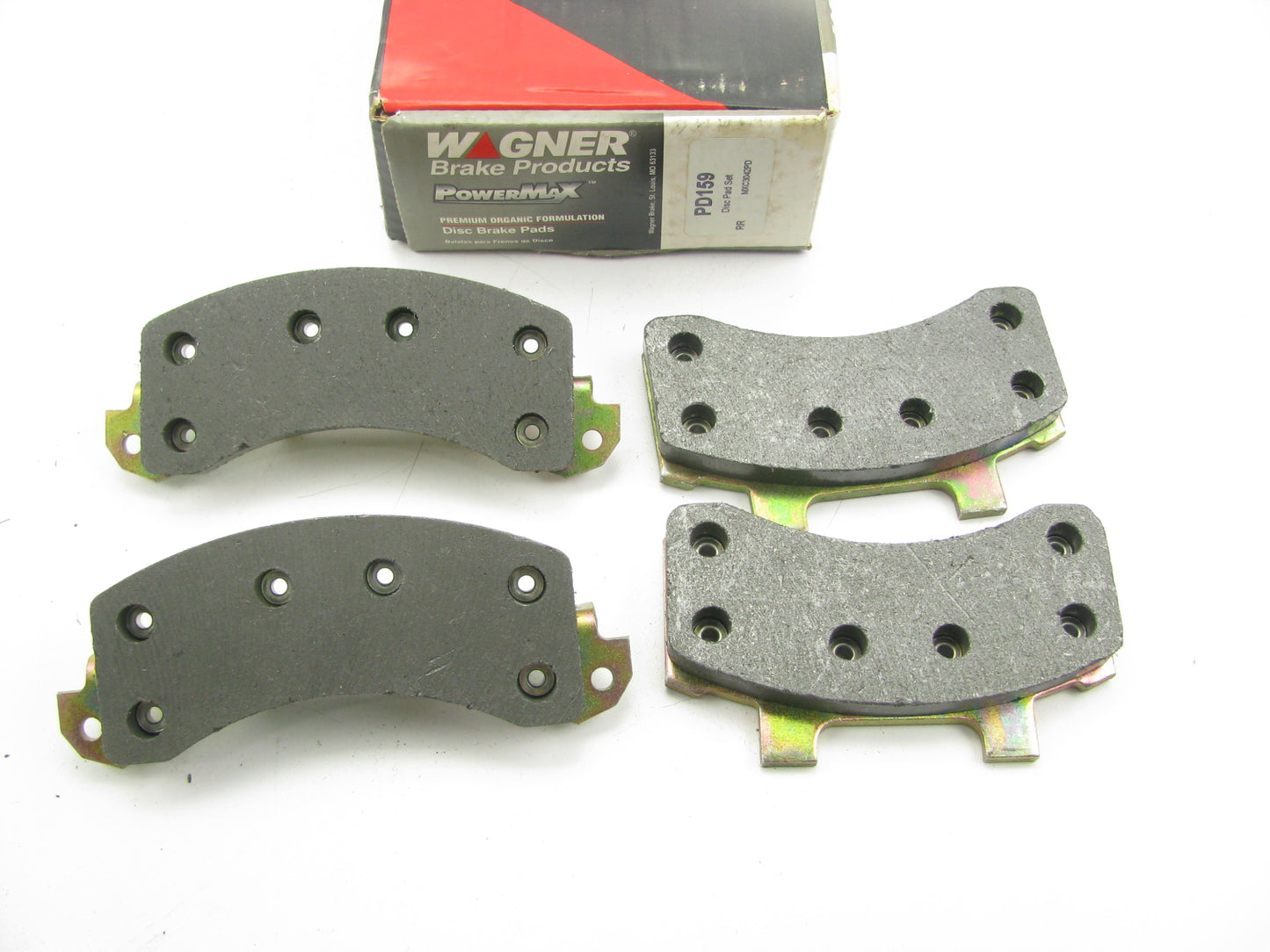 Wagner PD159 Front Disc Brake Pad Set - Semi-Metallic