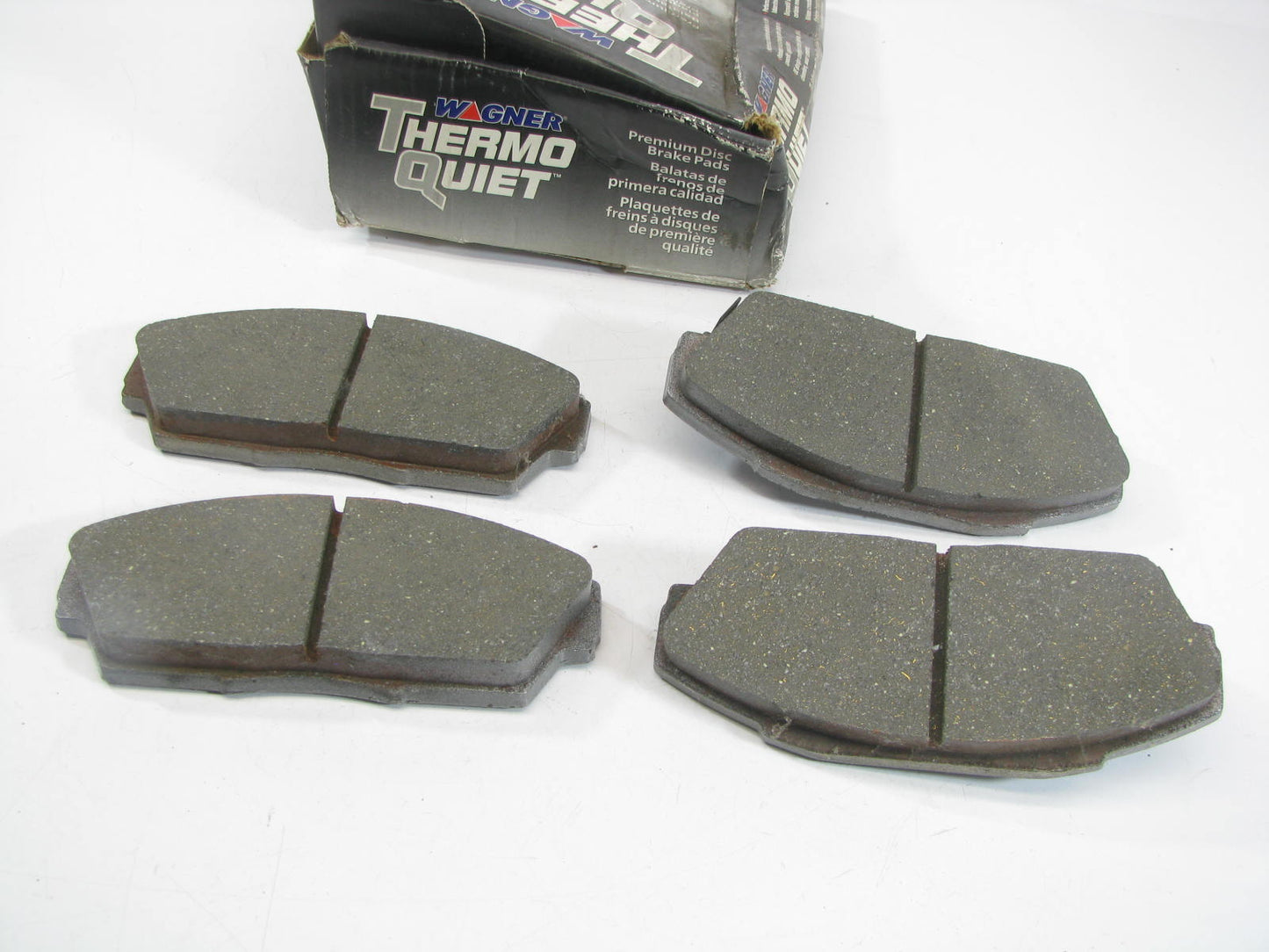 Wagner PD409 ThermoQuiet Front Brake Pads 1990-1993 Acura Integra, 90-91 Prelude