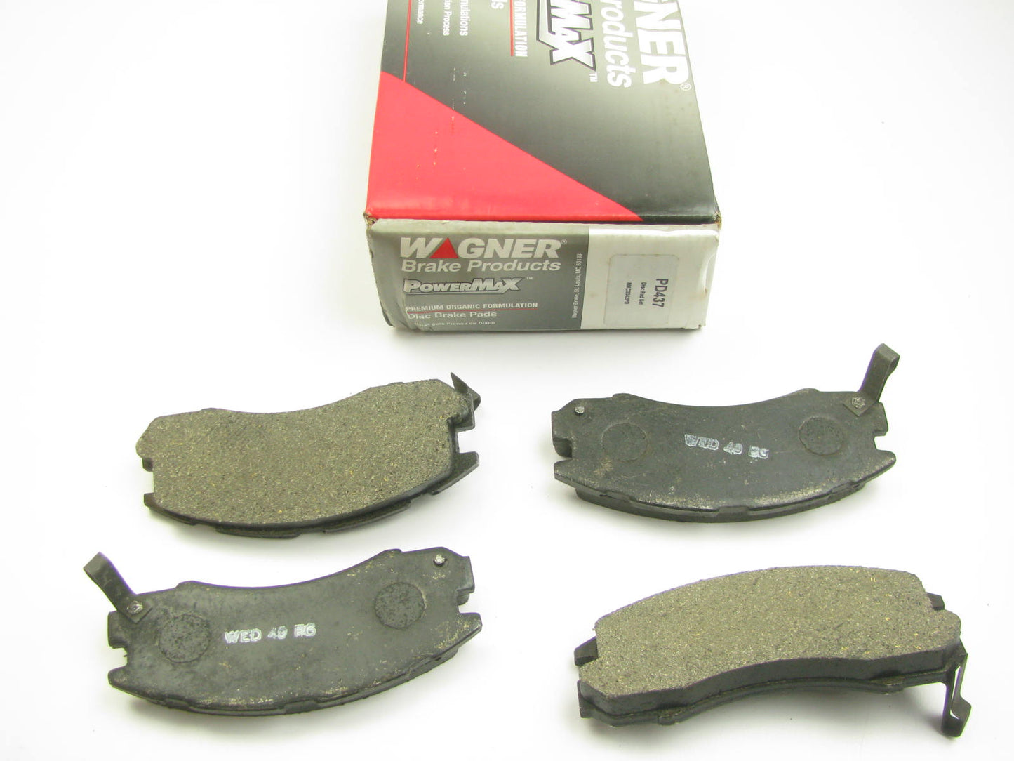 Wagner PD437 Front Disc Brake Pad Set For 1988-1989 Toyota Celica