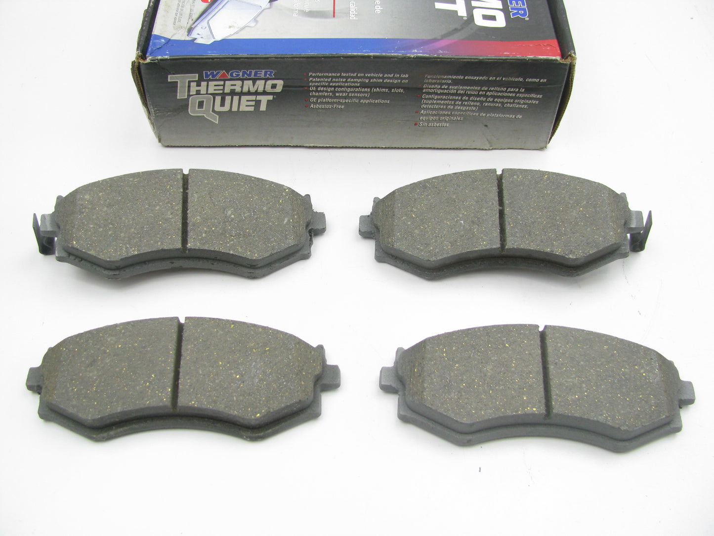 Wagner PD462 Ceramic Disc Brake Pad Set - Front