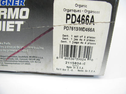 Wagner PD466A Ceramic Front Disc Brake Pads For 2001-2002 Kia Rio