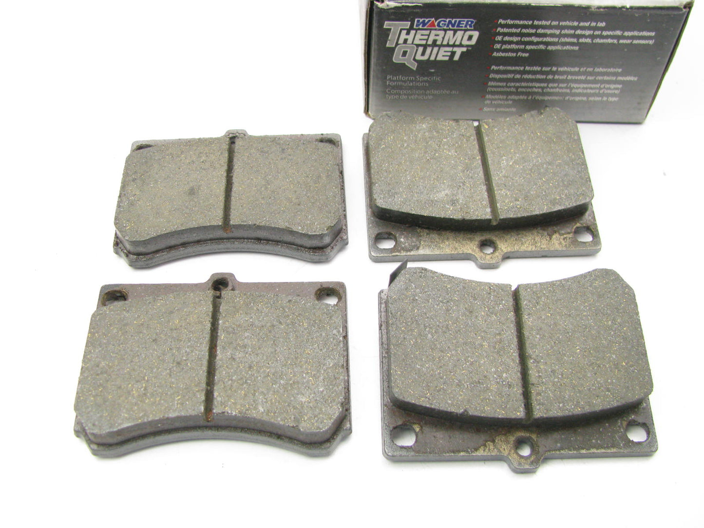 Wagner PD473 Front ThermoQuiet Brake Pads - 1994-1996 Ford Escort, Tracer