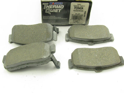 Wagner PD540A REAR ThermoQuiet Brake Pads