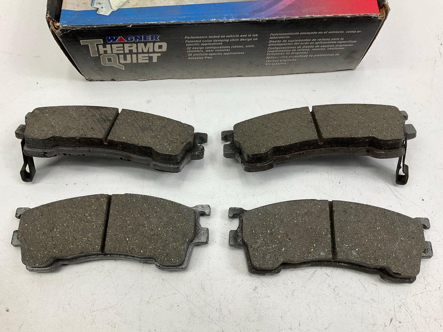 MISSING HARDWARE Clips - Wagner PD637 Ceramic Disc Brake Pads