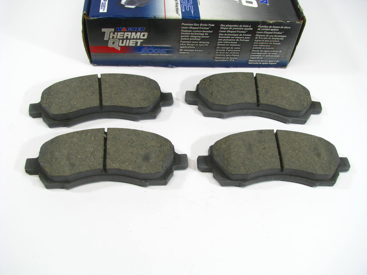 Wagner PD722 Front Disc Brake Pads - Organic