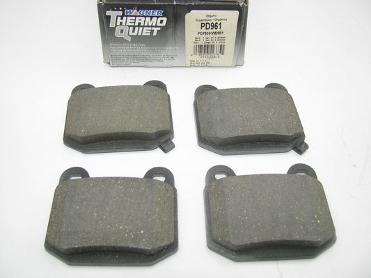 Wagner PD961 ThermoQuiet Rear Disc Brake Pads