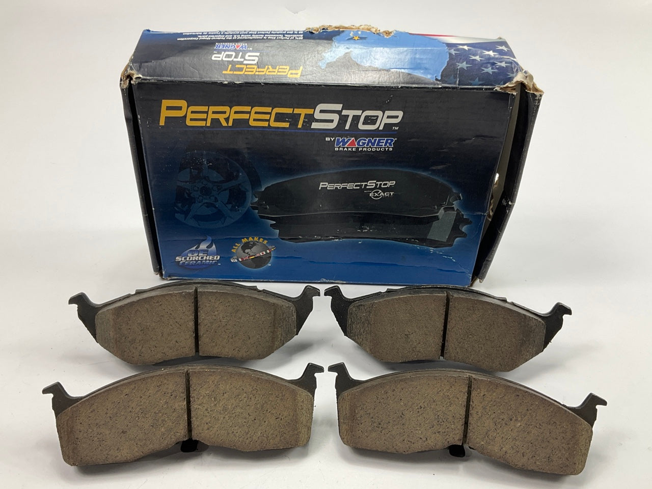Perfect Stop By Wagner PS730AC Ceramic Front Brake Pads For 1999-2002 Prowler