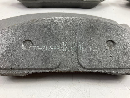MISSING HARDWARE - Wagner QC1022 Front Ceramic Disc Brake Pads