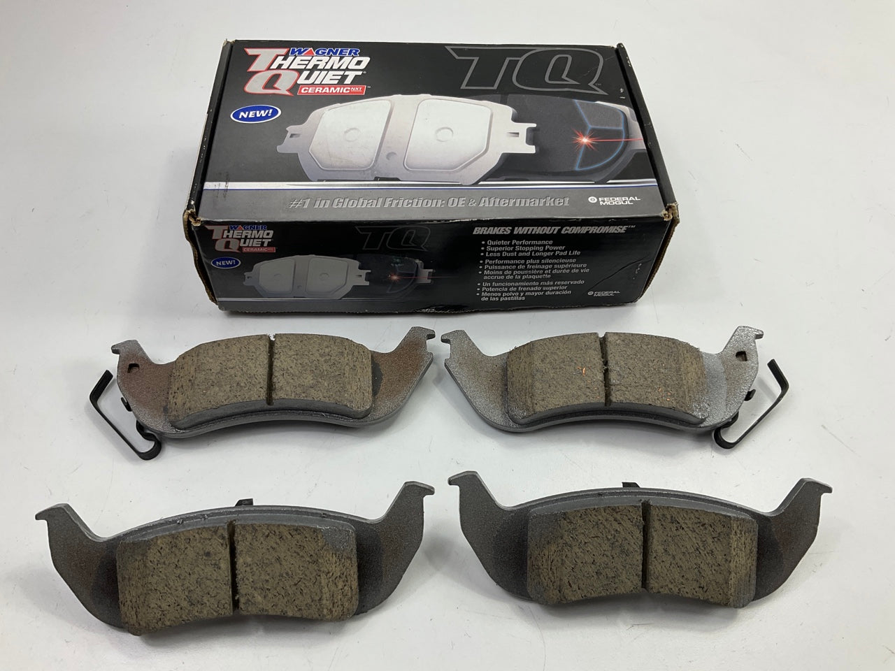 Missing Hardware - Wagner QC1040A Rear ThermoQuiet Brake Pads